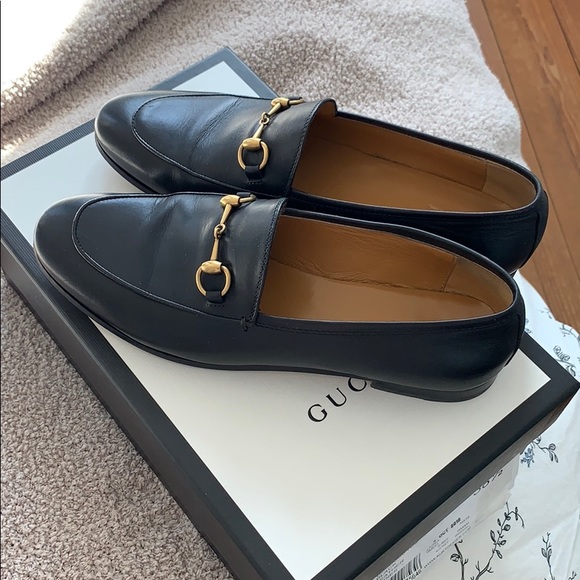 gucci jordaan leather loafer price